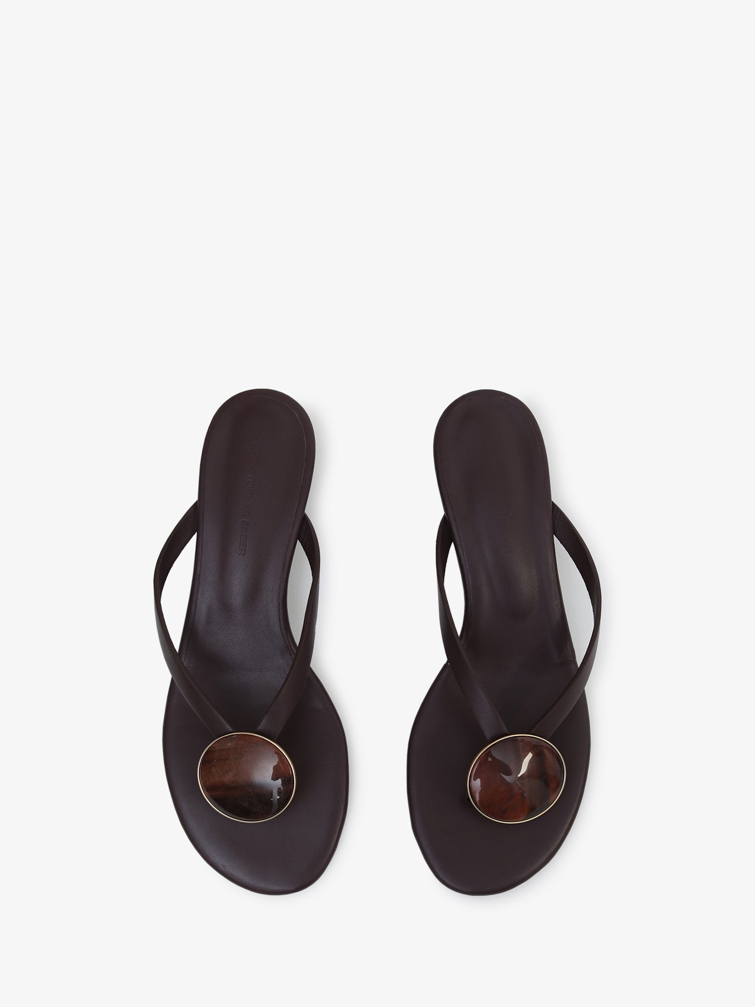 Aura Quartz Flip Flop Wedge