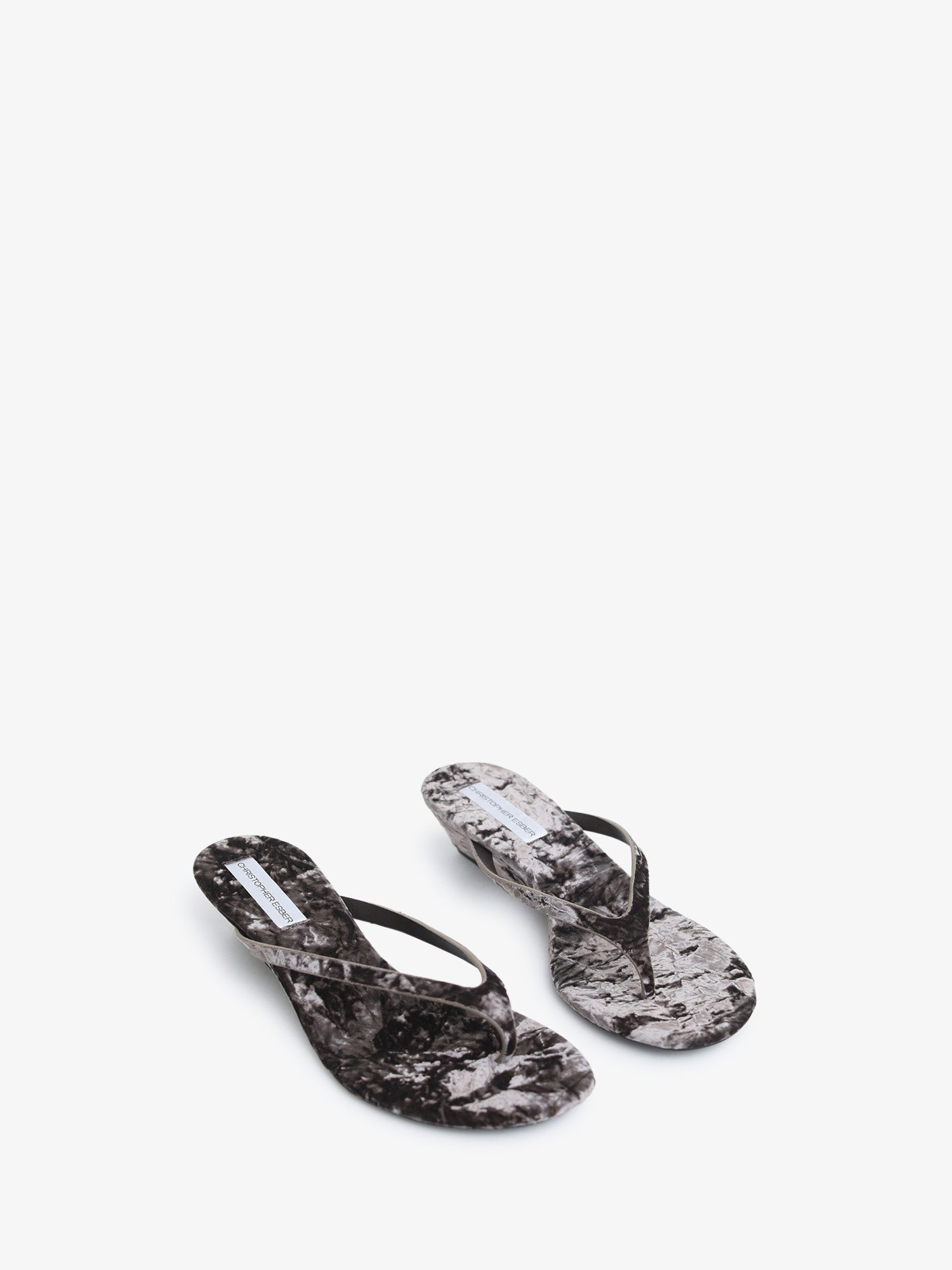 Scala Velvet Wedge