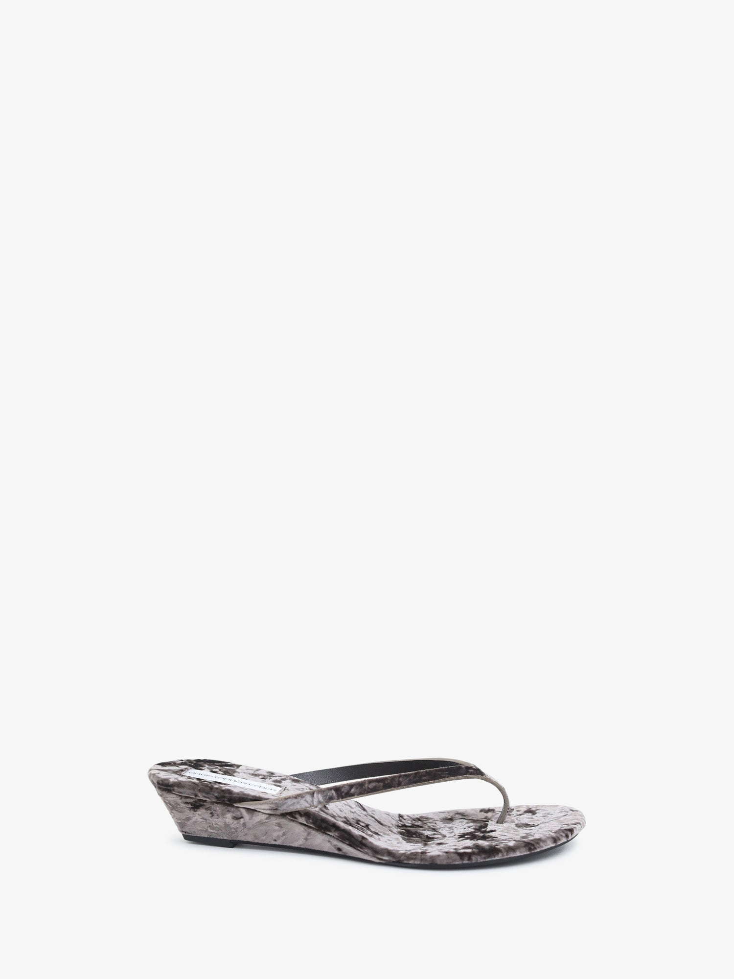 Scala Velvet Wedge