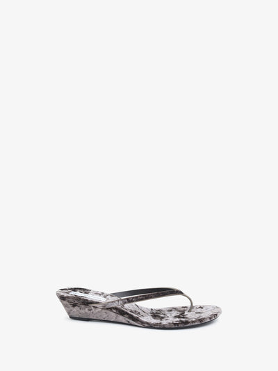 Scala Velvet Wedge