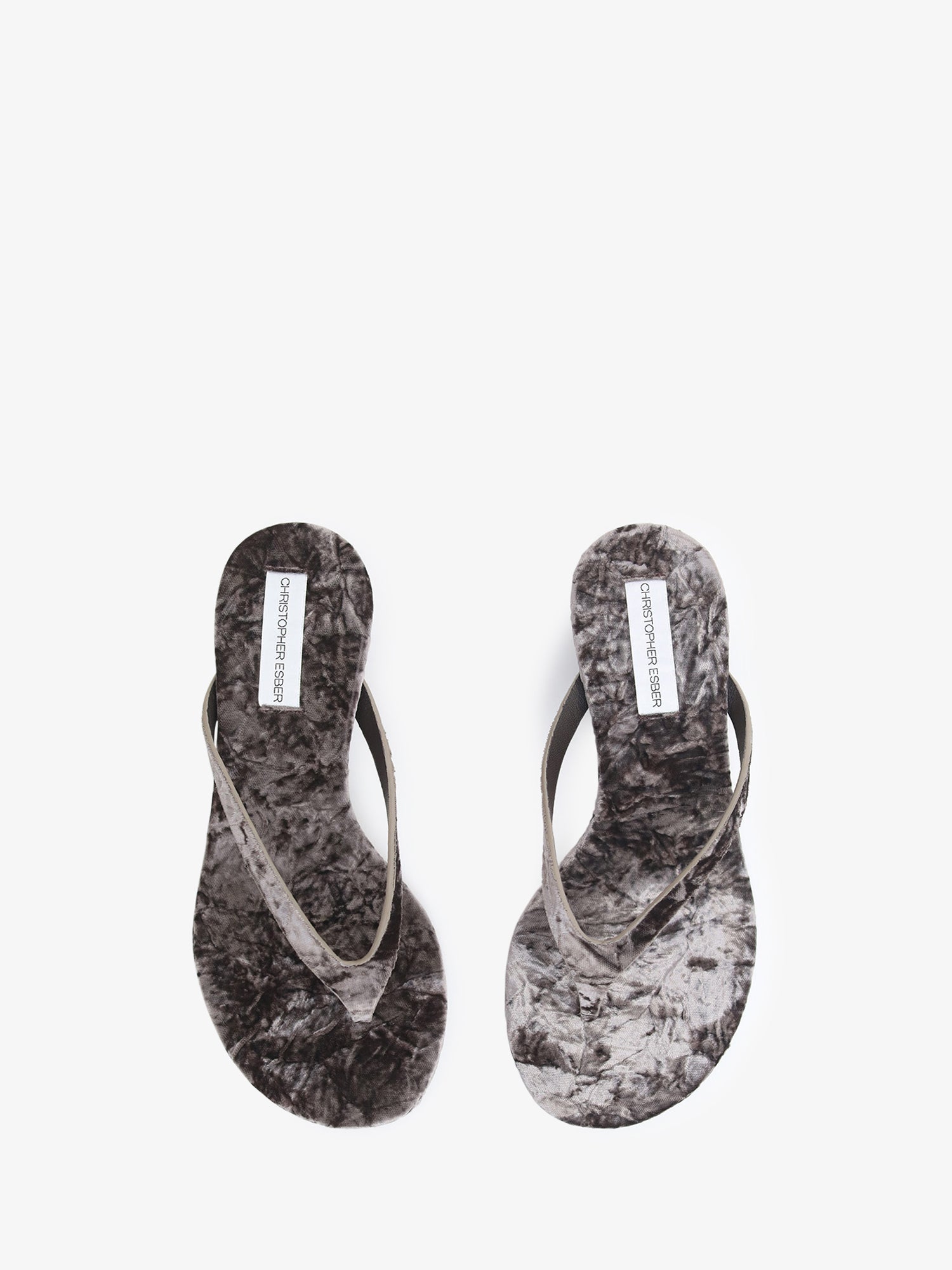 Scala Velvet Wedge