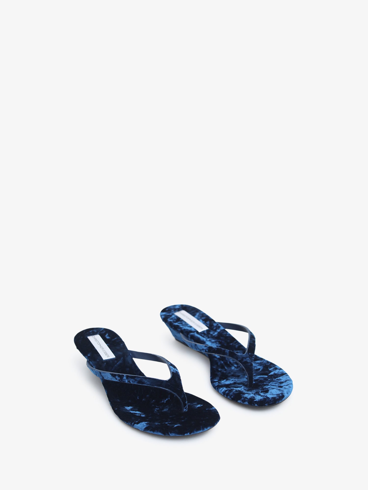 Scala Velvet Wedge