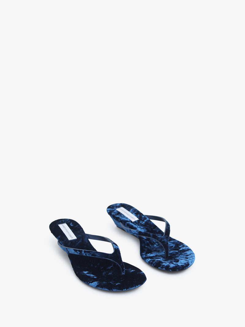 Scala Velvet Wedge - Image 2