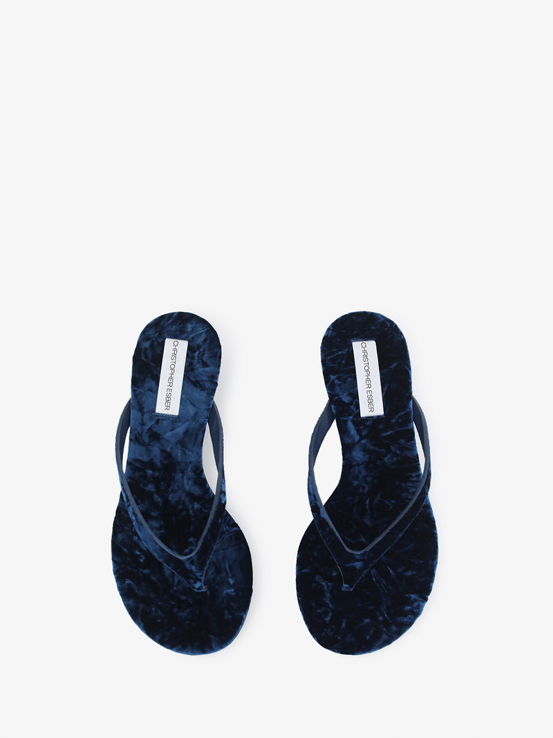 Scala Velvet Wedge - Image 3