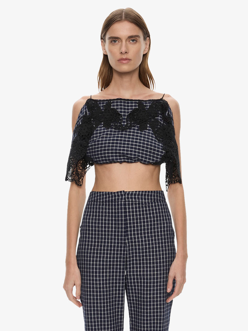 Embroidered Handkerchief Tee - Image 1