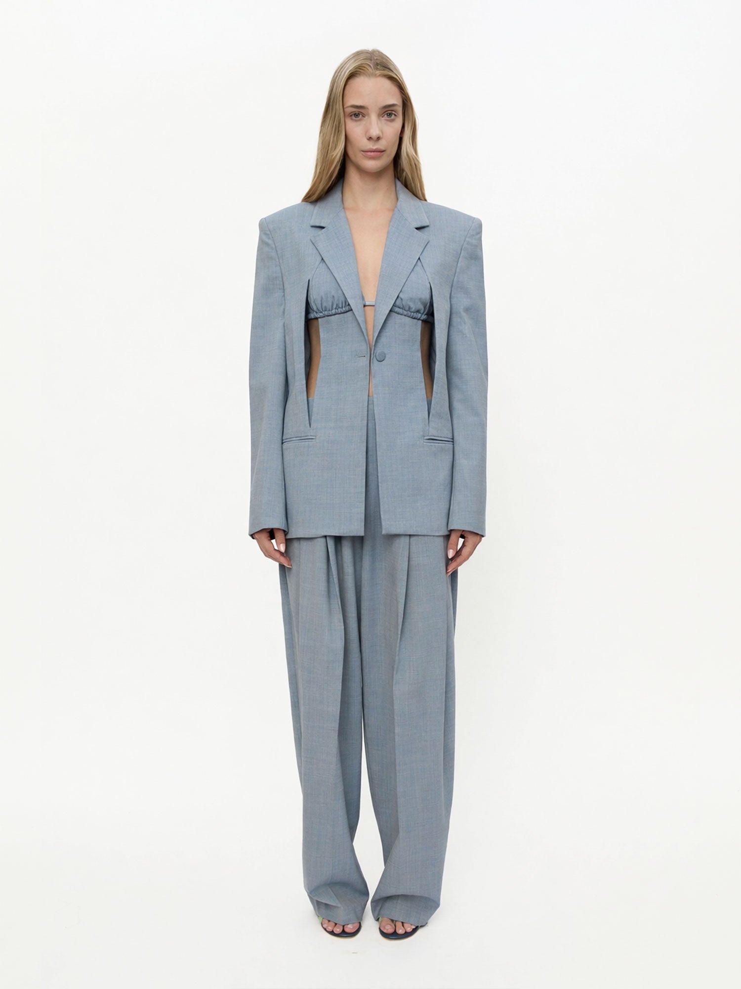 Slashed Bikini Blazer