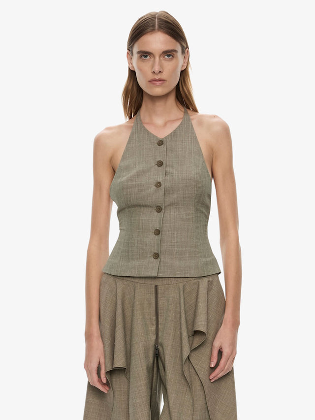 Banyan Tailored Backless Vest