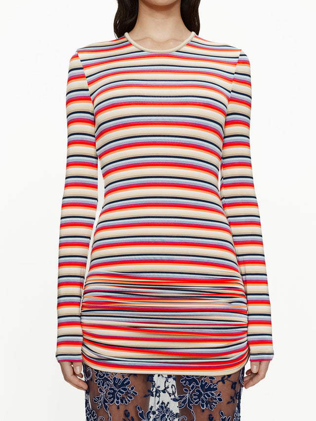 Calypso Iris Lace Long Sleeve Dress