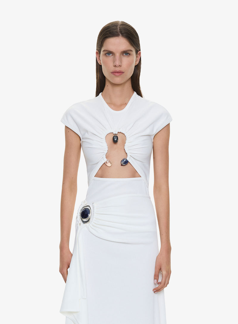 Hiero Crystal Capped Tee - Image 1