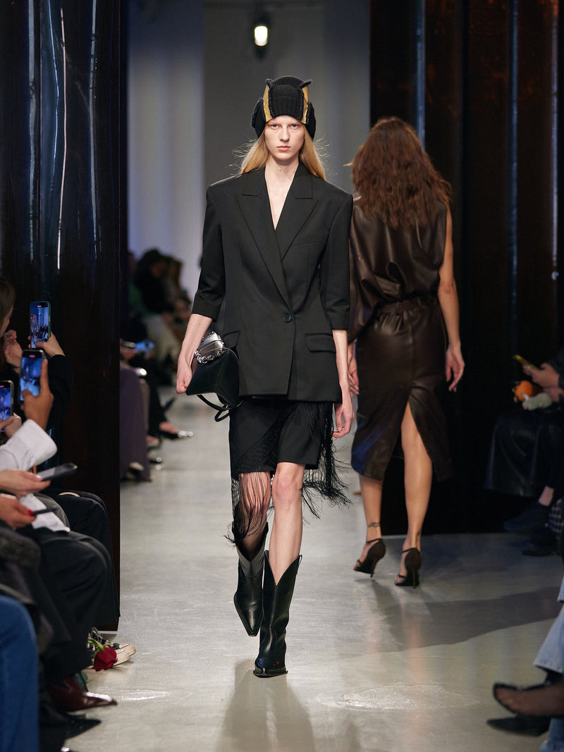 Didion Tailored Crop Sleeve Blazer - Image 1