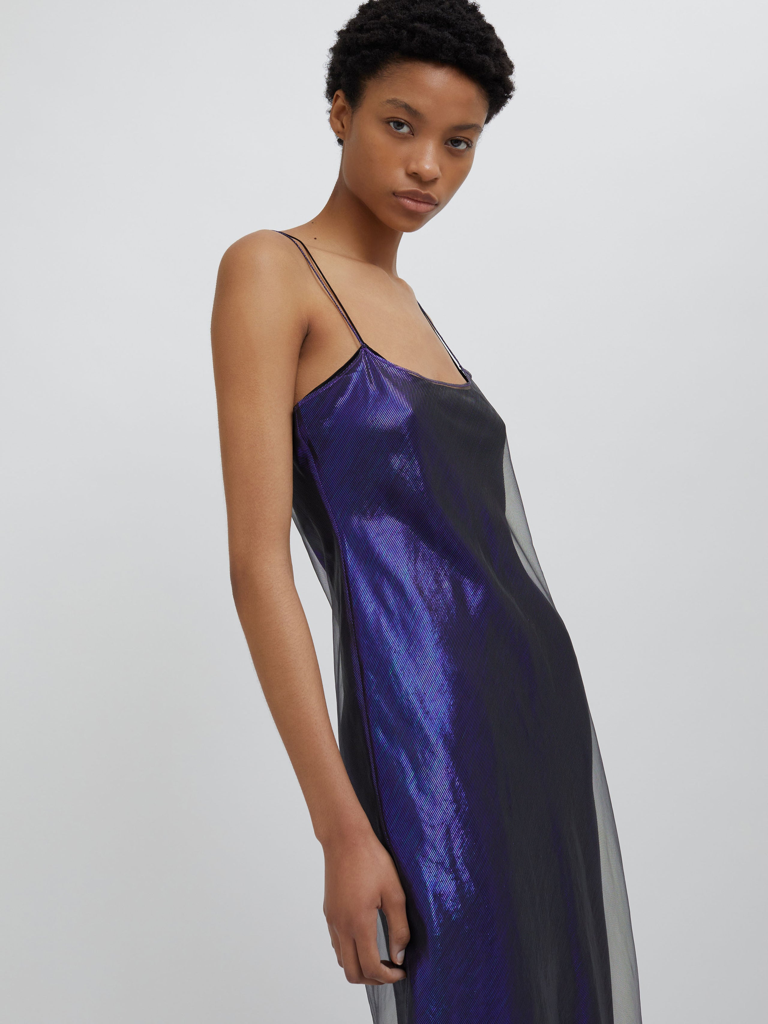 Iridescent Slip Dress