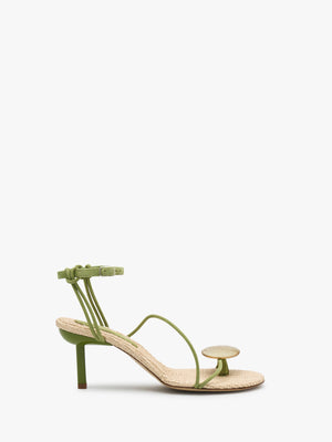 Doma Stoned Raffia Heel