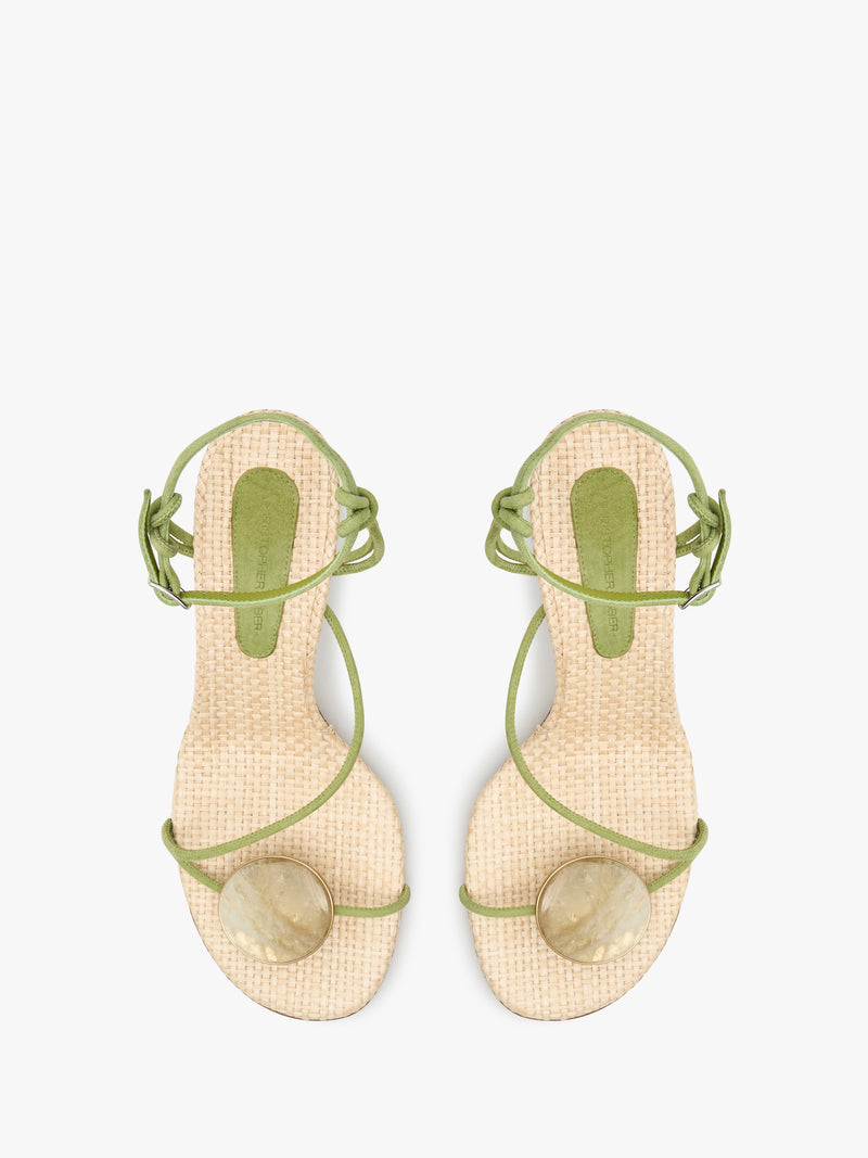 Doma Stoned Raffia Heel - Image 4