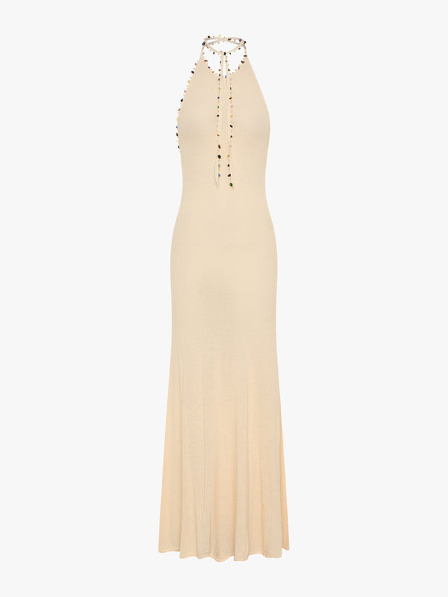 Christopher Esber | Beach Quartz Halter Dress Christopher Esber | Beach Quartz Halter Dress