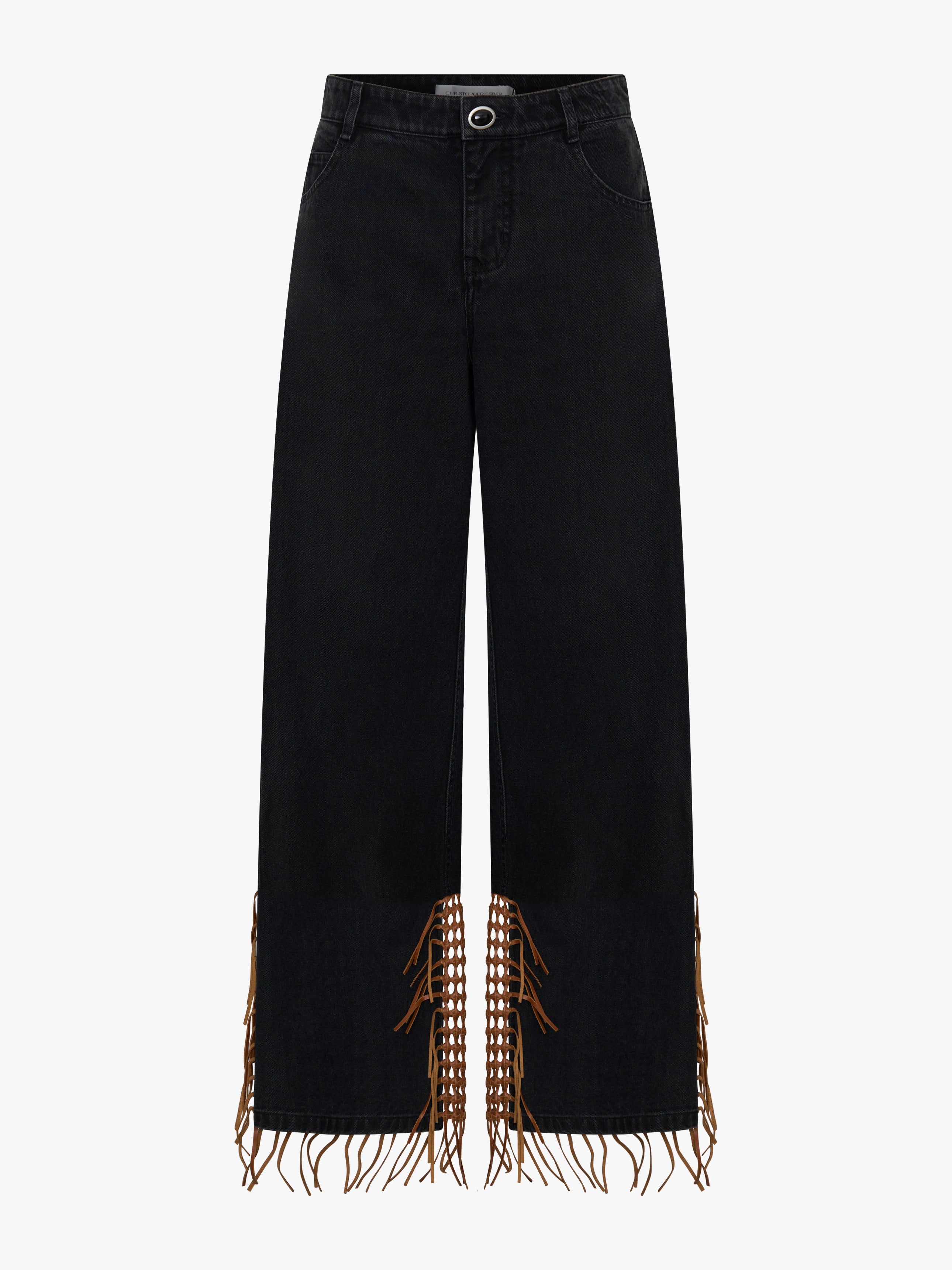 Basket Leather Jean