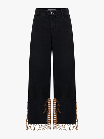Basket Leather Jean