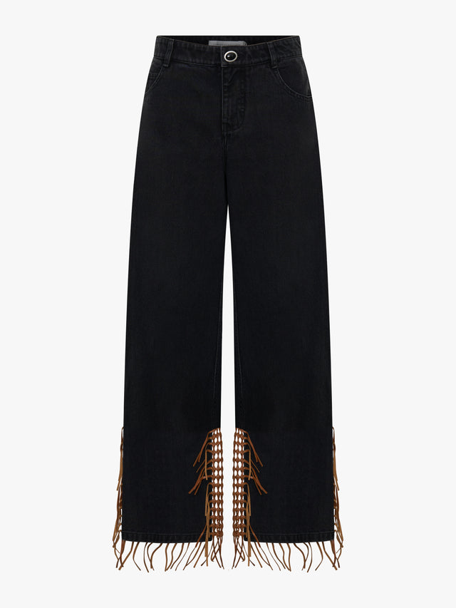 Basket Leather Jean