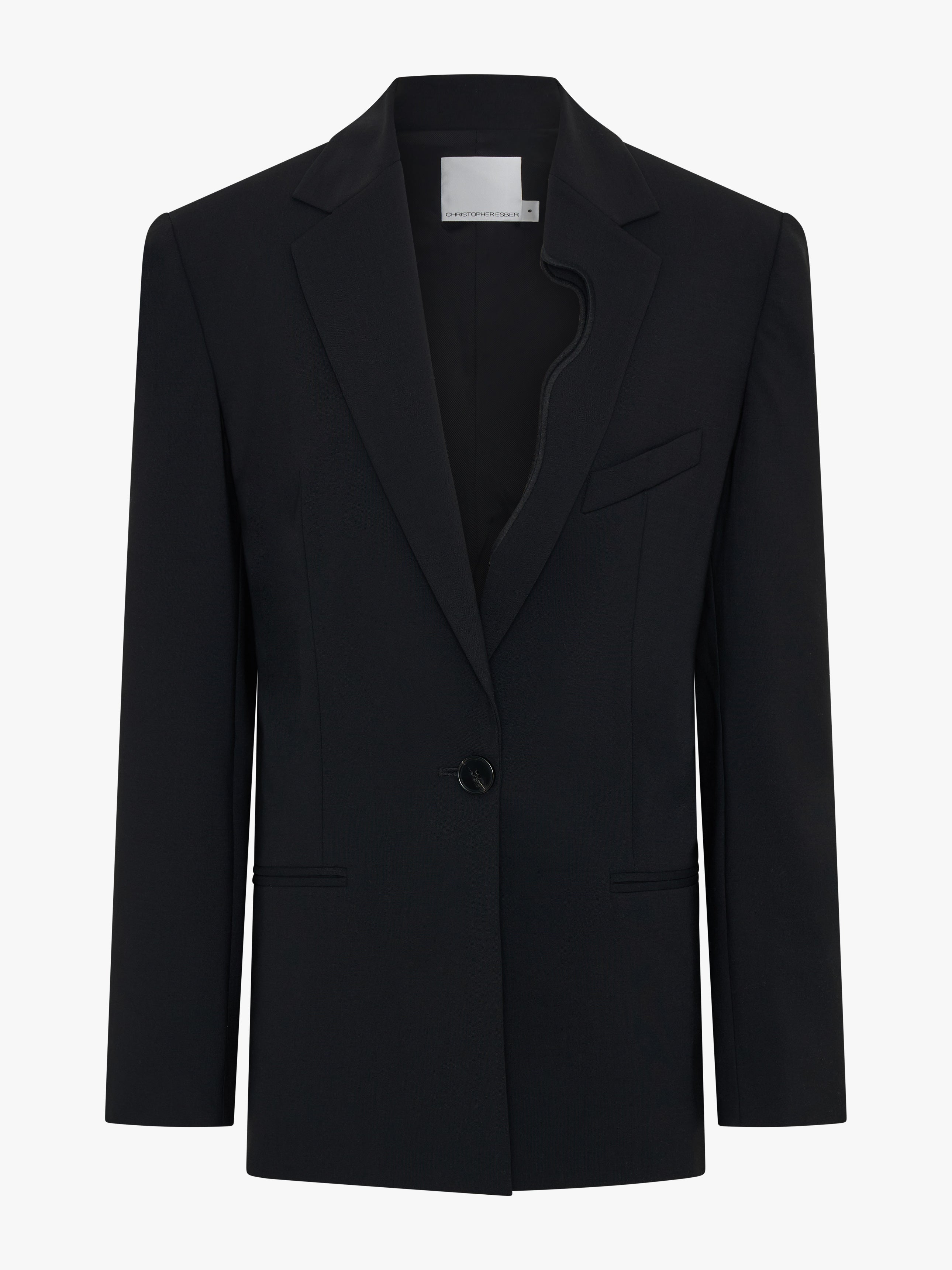Bitten Wool Blazer