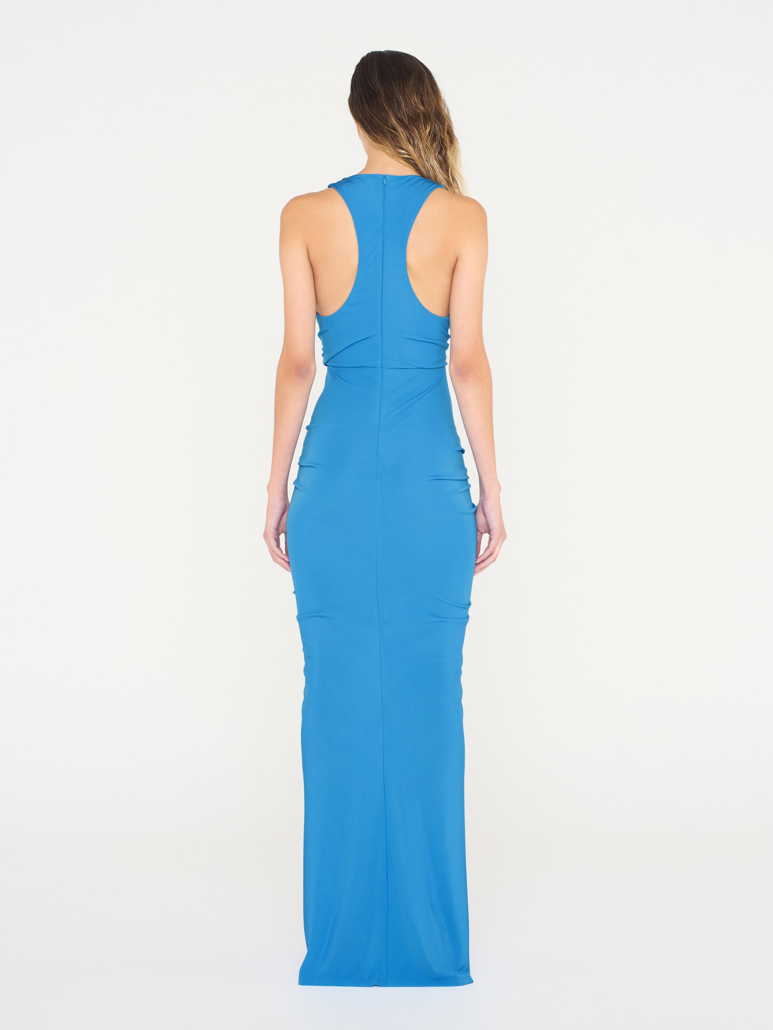 Vivenda Drape Front Dress