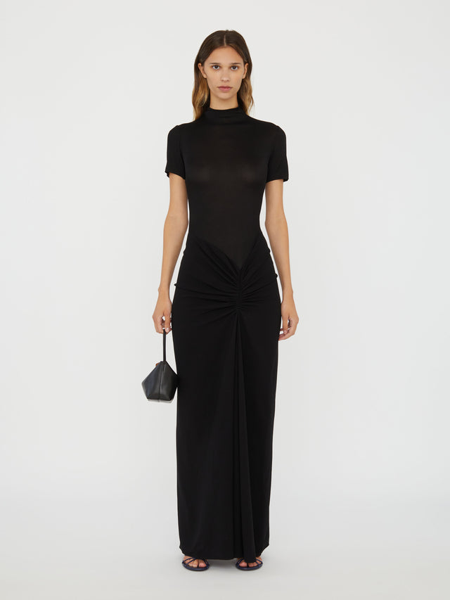 Fusion Ruched Tee Gown