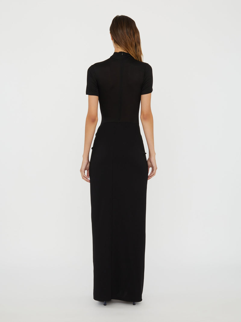 Fusion Ruched Tee Gown - Image 5
