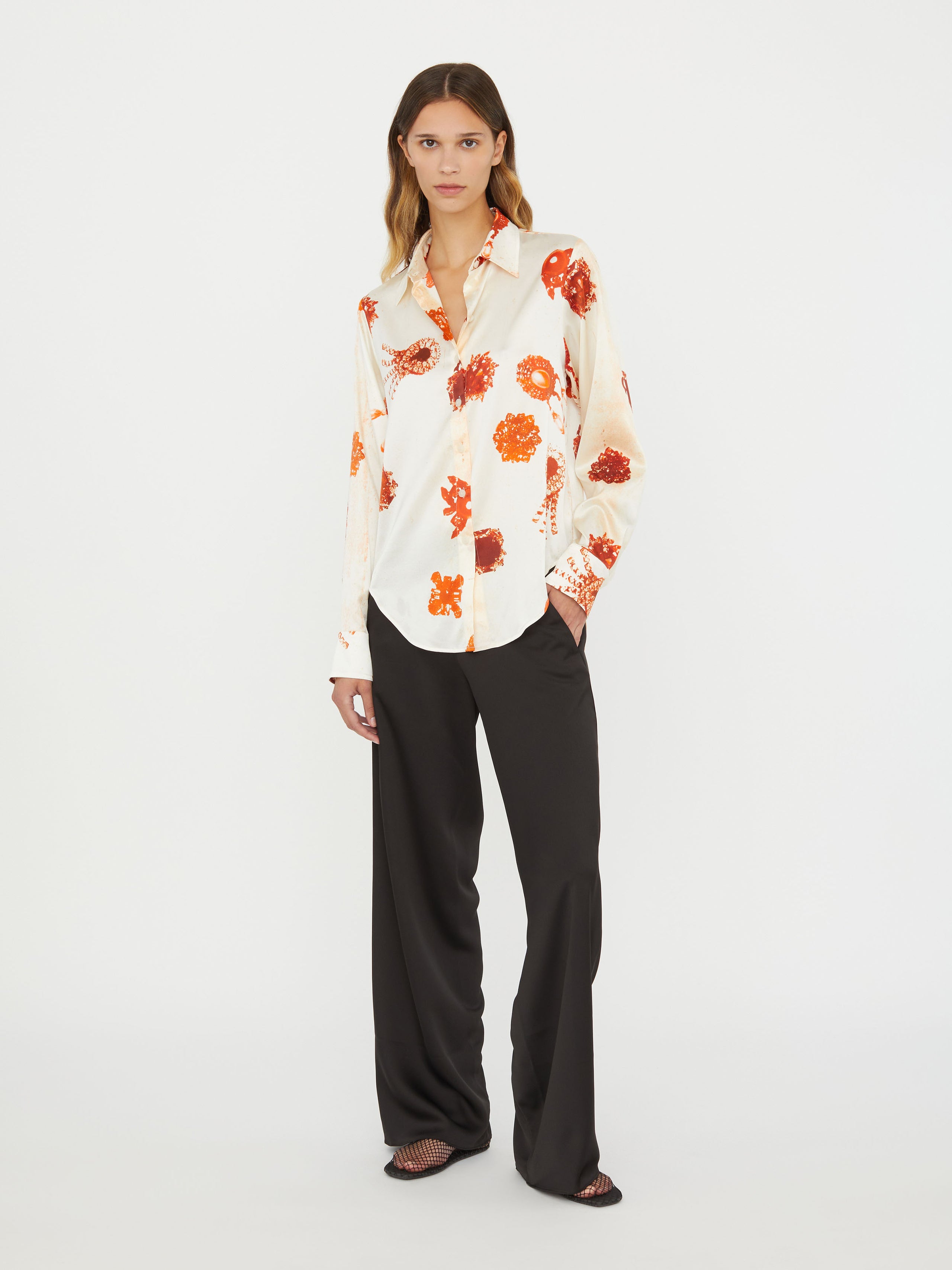 Silk Slim Shirt