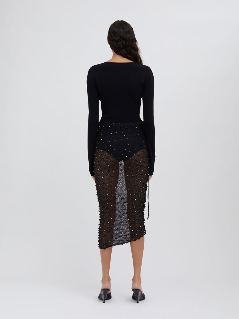 Bracket Knit Bodysuit - Image 5