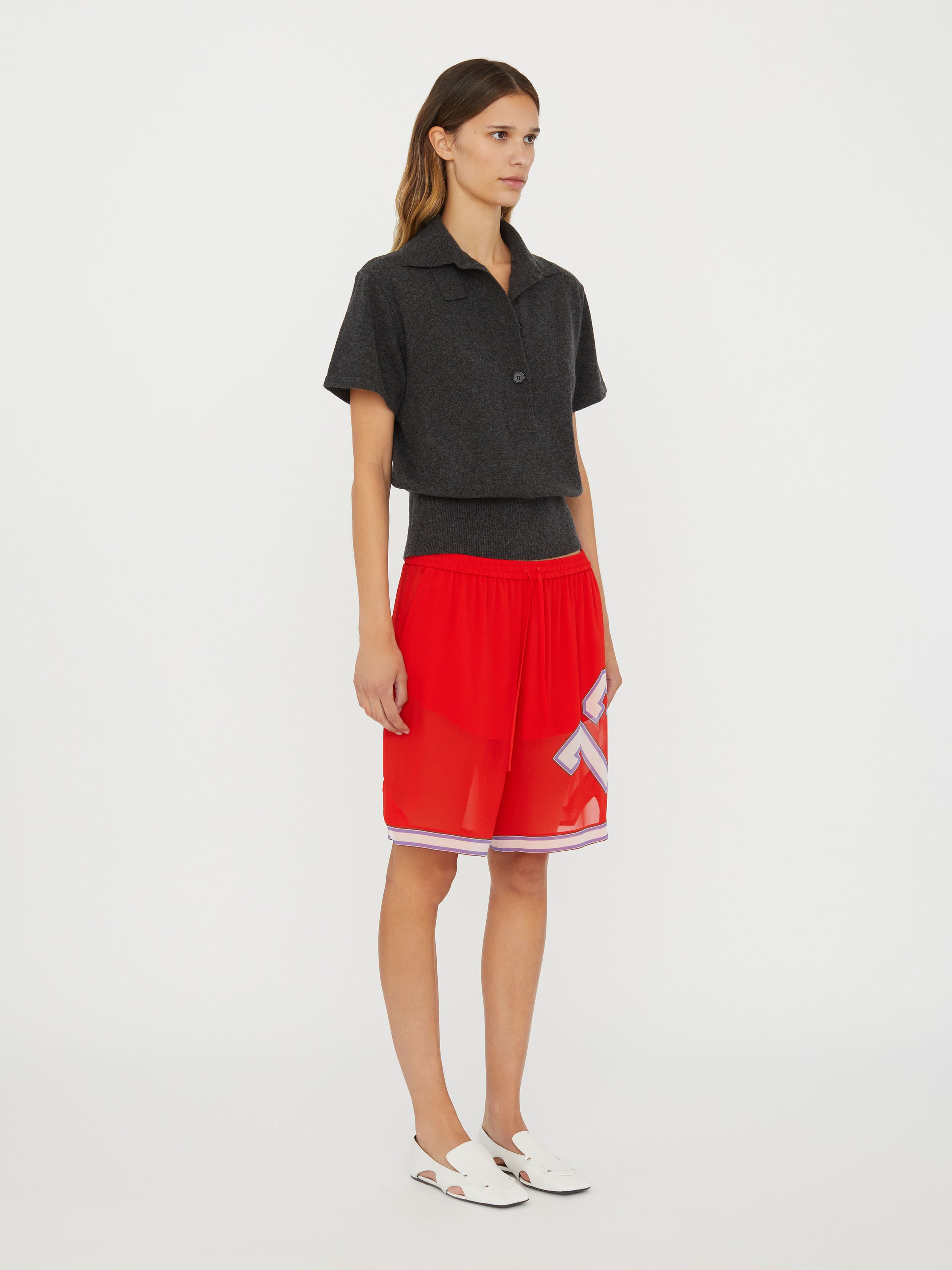 Cashmere Knit Polo