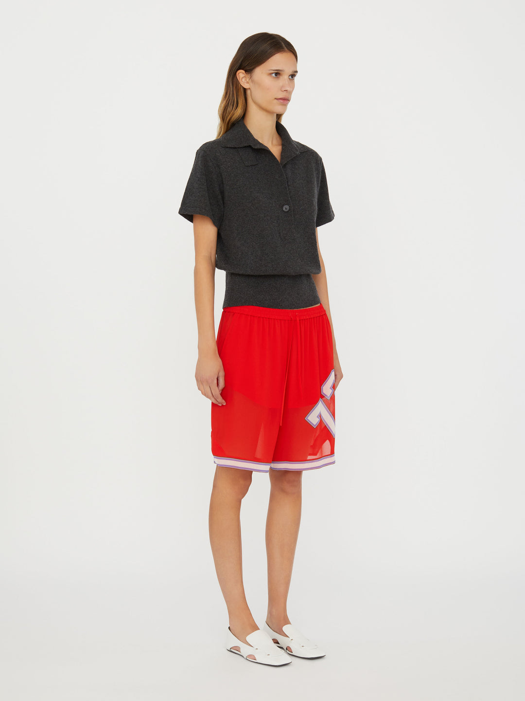 Cashmere Knit Polo