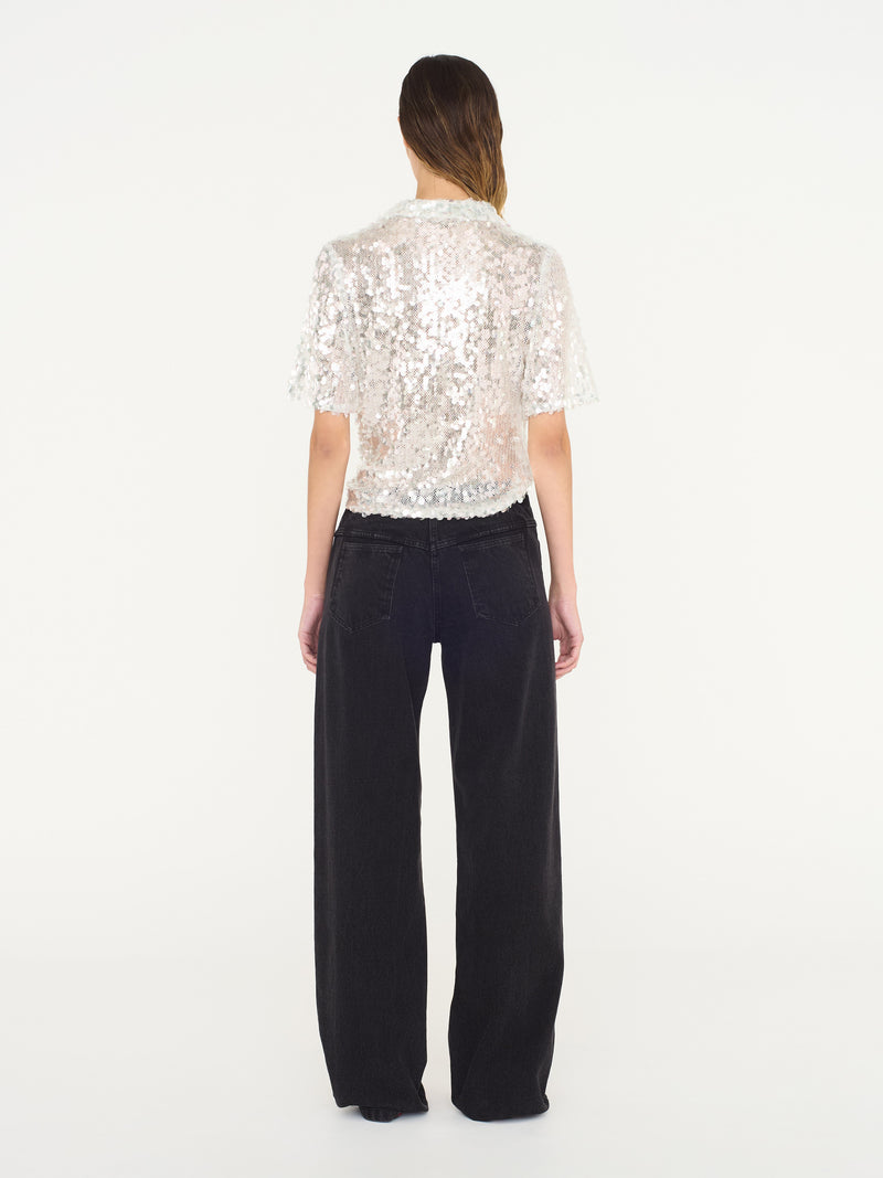 Opaline Sequin Polo - Image 4