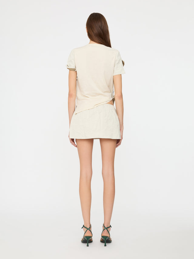 Embla Beaded Crushed Micro Skirt