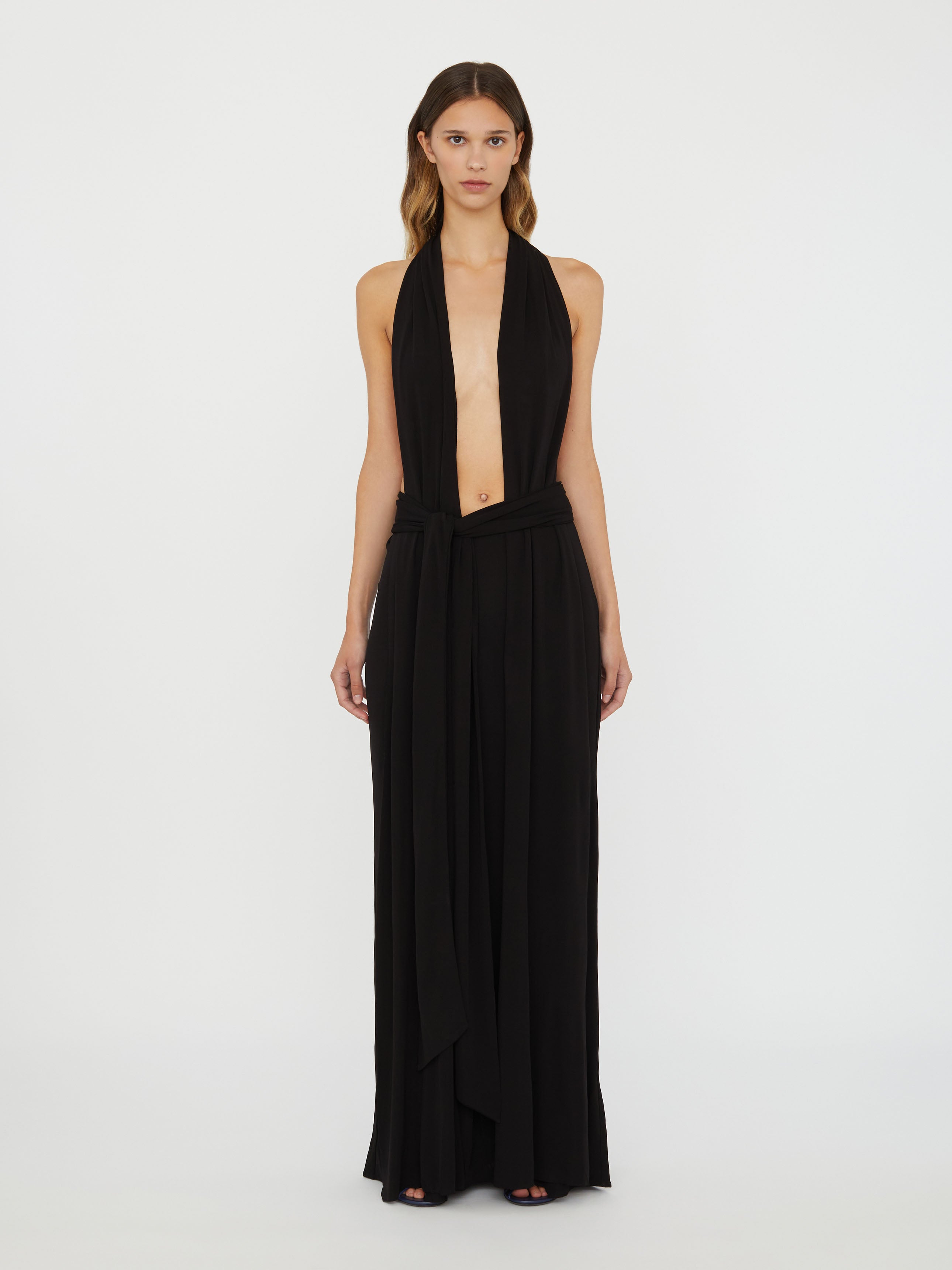 Christopher Esber | Trapeze Gown Black