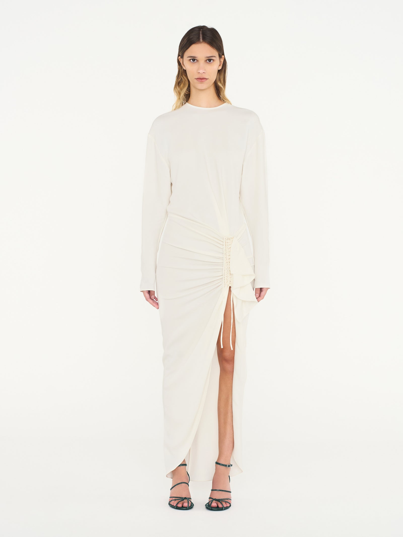 Ruched Cadence Long Sleeve Dress