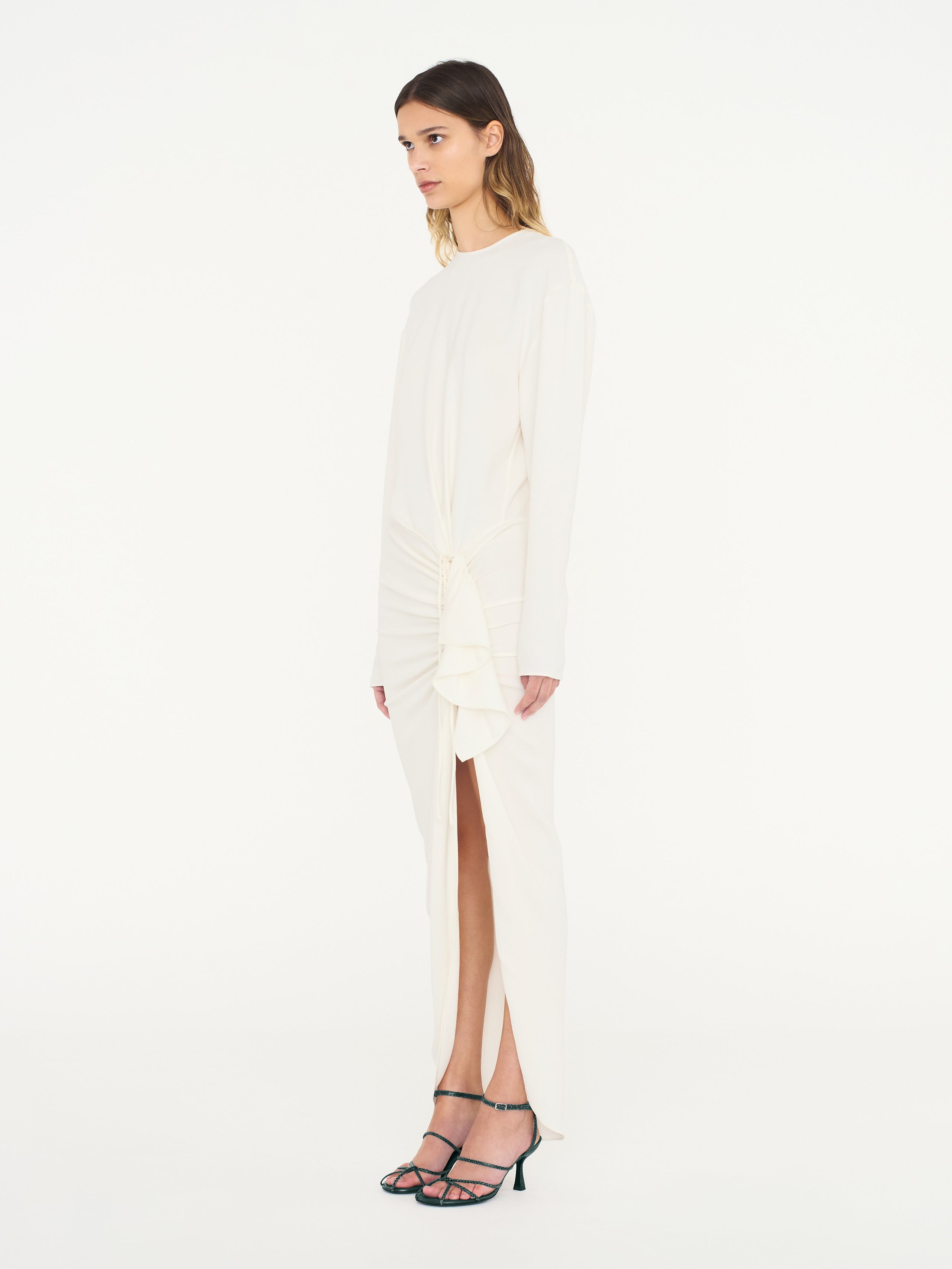 Ruched Cadence Long Sleeve Dress