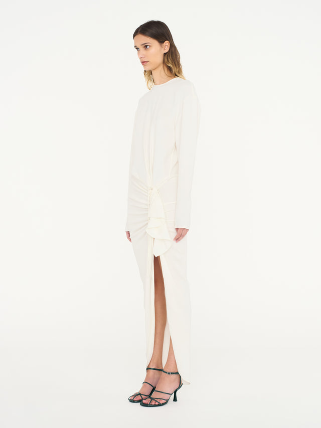 Ruched Cadence Long Sleeve Dress