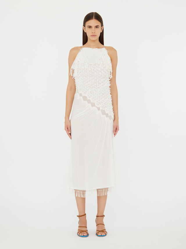 Urchin Knit Drape Dress