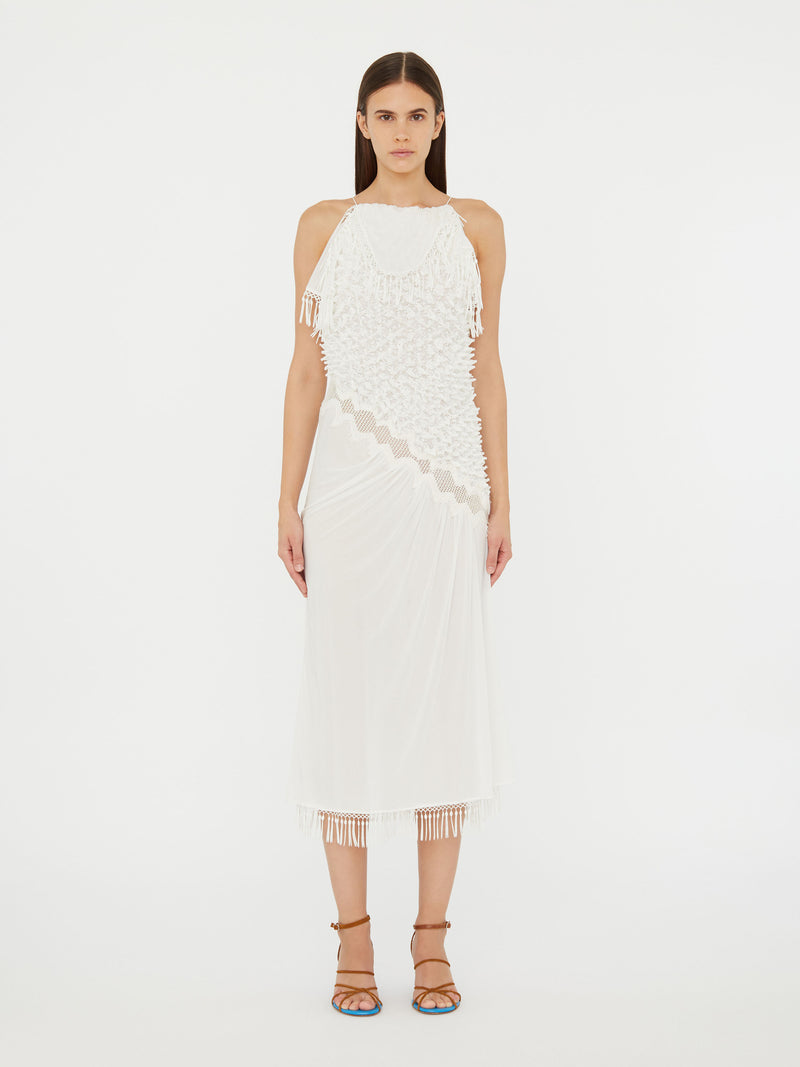 Urchin Knit Drape Dress