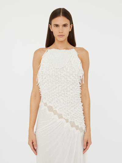 Urchin Knit Drape Dress