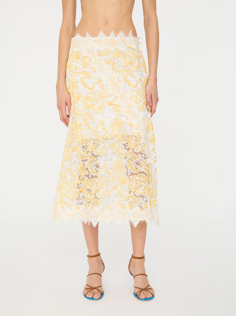 Floating Lace Midi Skirt - Image 5