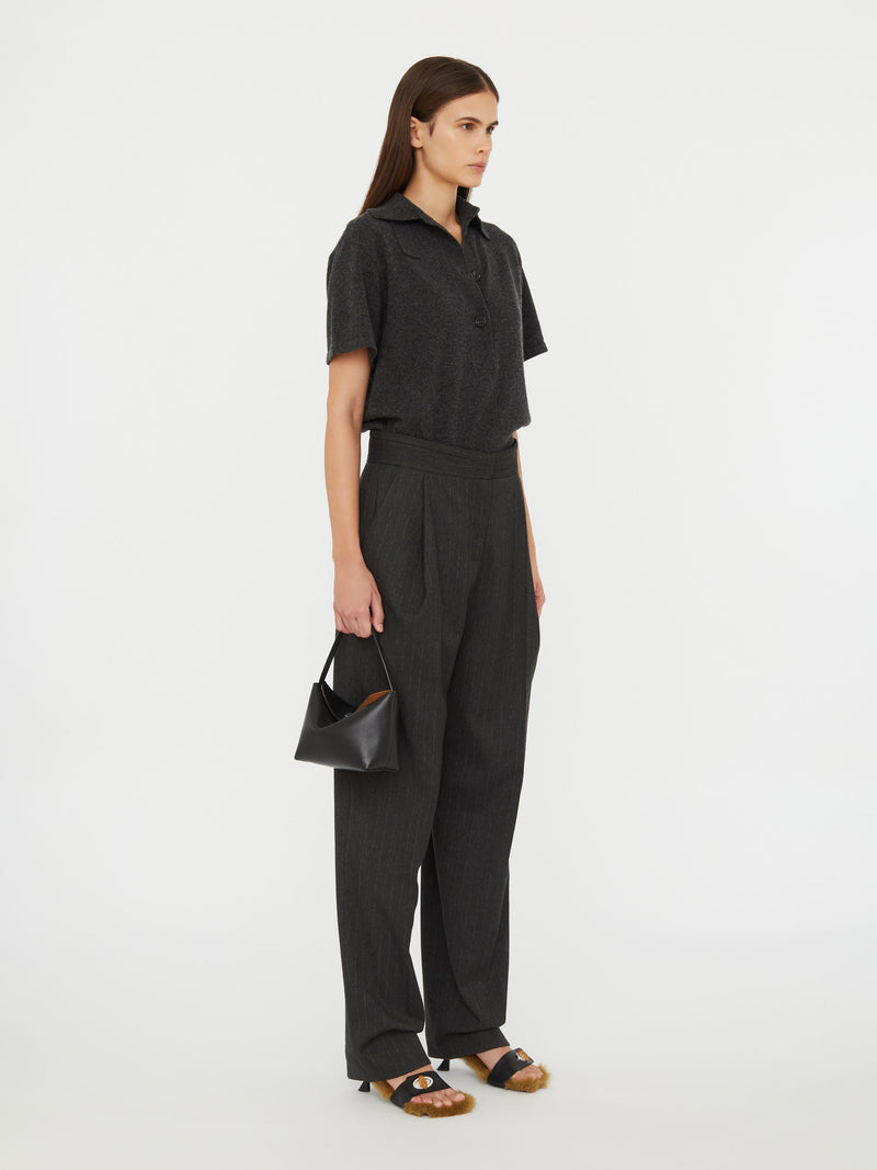 Cuffed Tailored Trouser