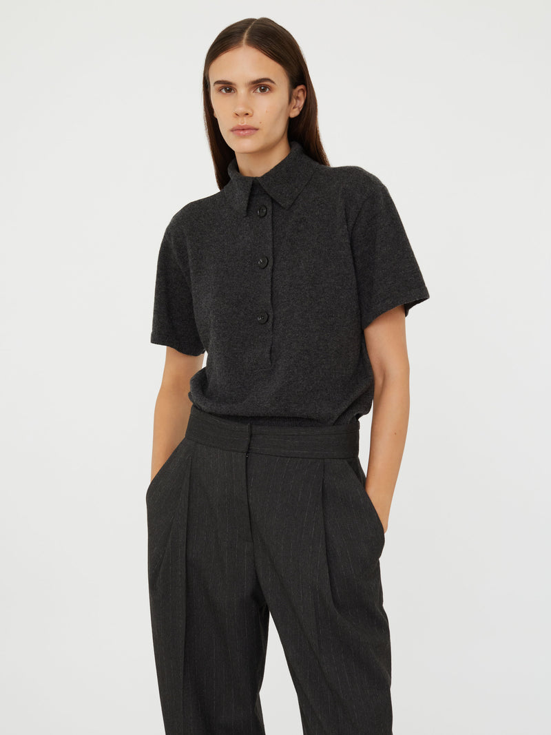 Cashmere Knit Polo - Image 4