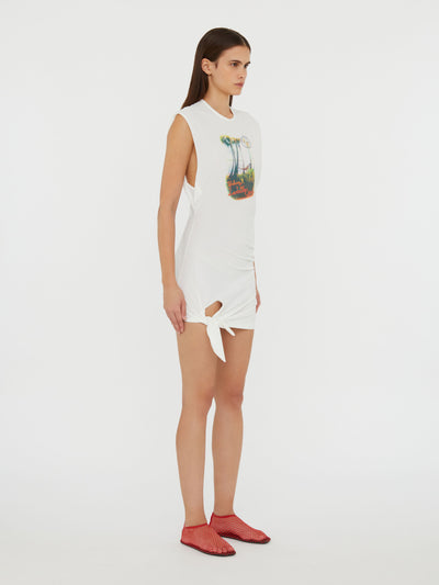 Lambada Sands Loophole Tie Mini Dress