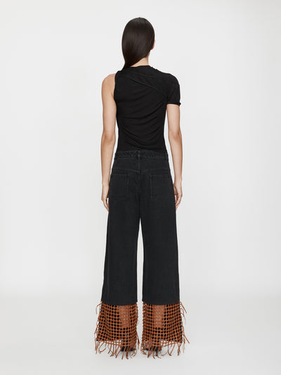 Basket Leather Jean