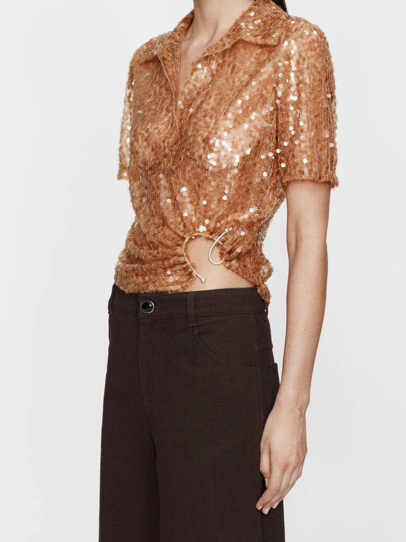 Illuminate Sequin Polo - Image 5