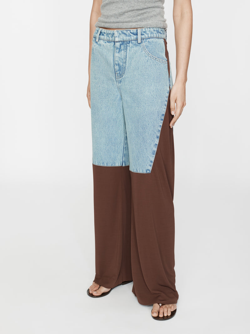 Taped Denim Jersey Jean - Image 5