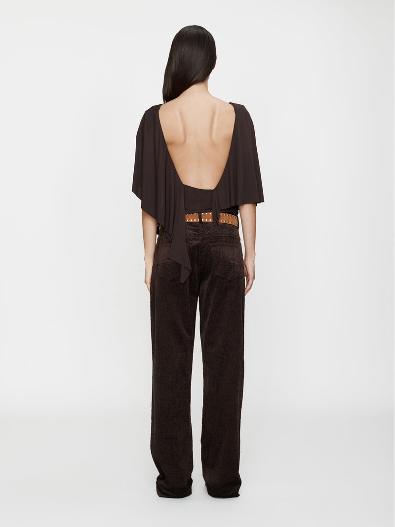 Fluted Jersey Top - Image 2