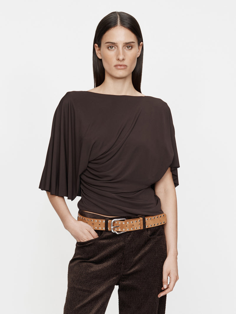 Fluted Jersey Top - Image 1
