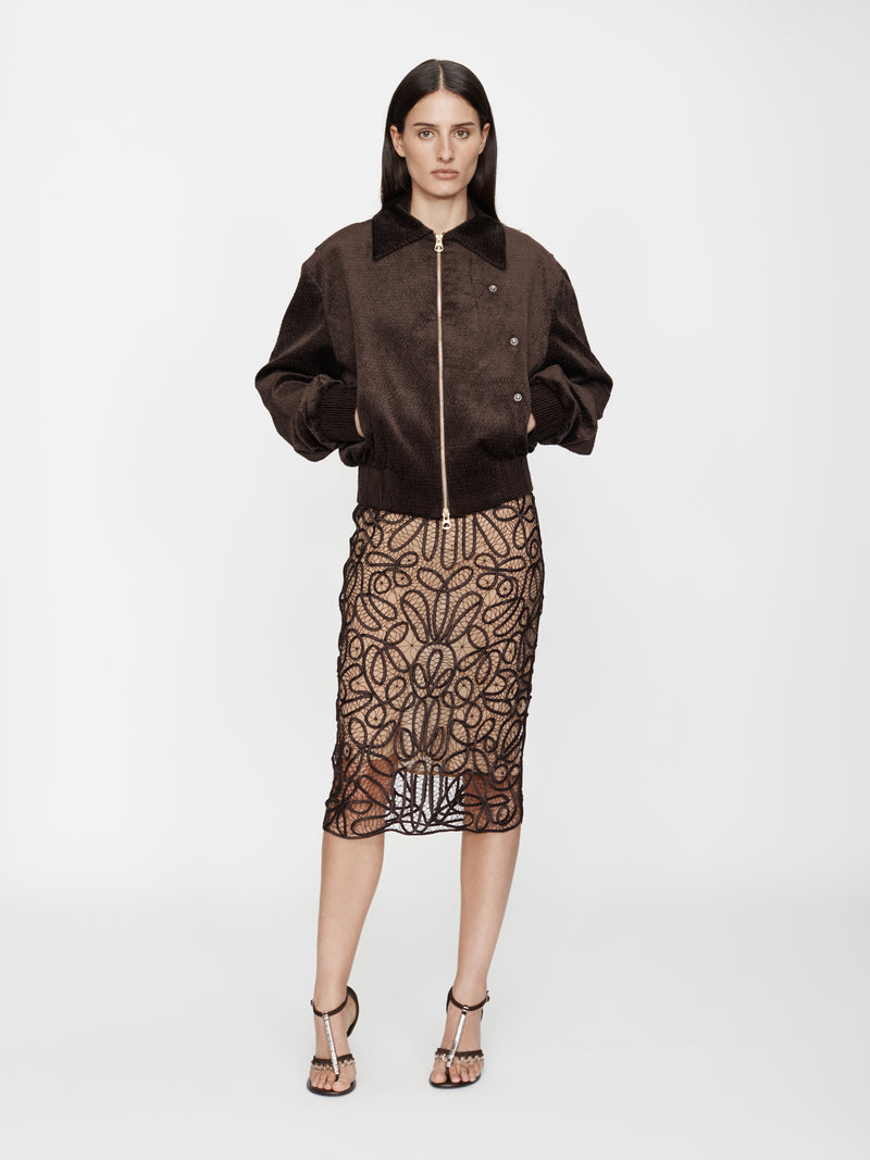 Lapped Flight Corduroy Bomber Jacket - Image 3