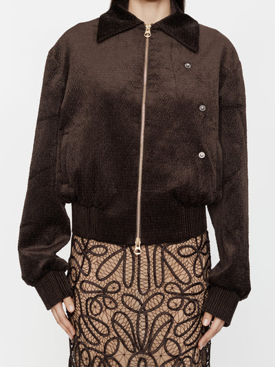 Lapped Flight Corduroy Bomber Jacket