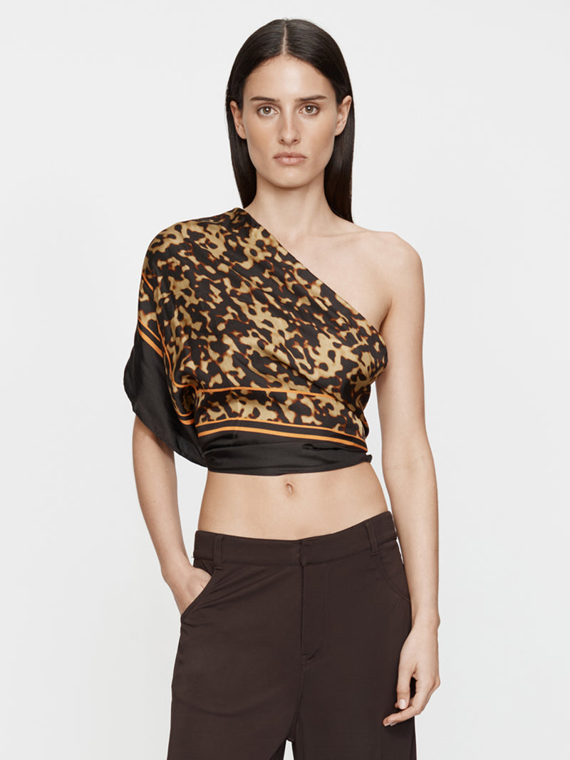 Tortoiseshell Silk Scarf - Image 1